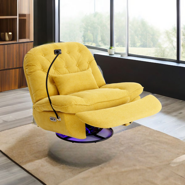 Hokku Designs Joquavious 270 Degree Power Swivel Recliner & Reviews
